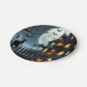 Halloween Pappteller (Schrägansicht)