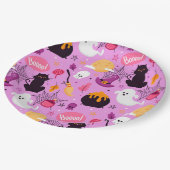 Halloween Pappteller (Schrägansicht)