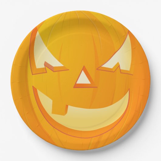 Halloween pappteller (Vorderseite)