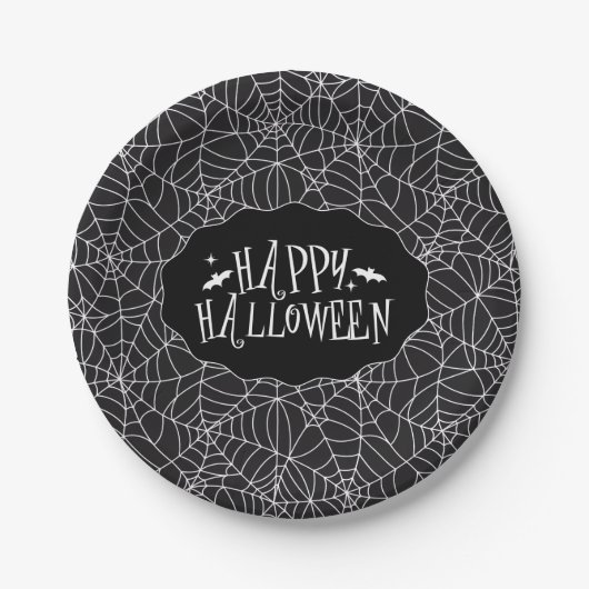 Halloween pappteller (Vorderseite)