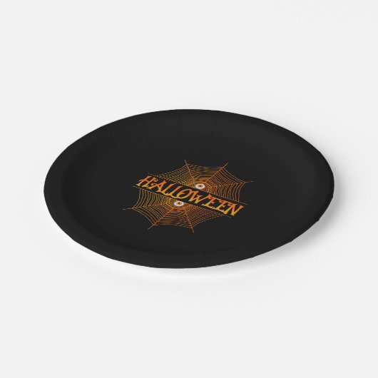 Halloween Pappteller (Schrägansicht)