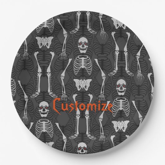 Halloween Pappteller (Vorderseite)