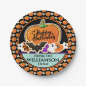 Halloween Pappteller (Vorderseite)