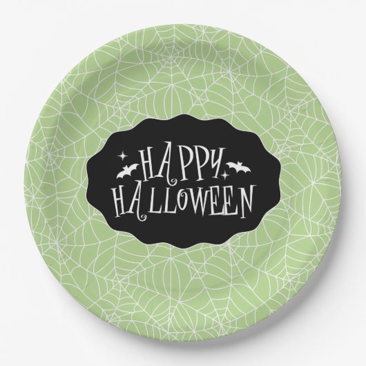 Halloween pappteller (Vorderseite)