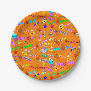 Halloween Pappteller