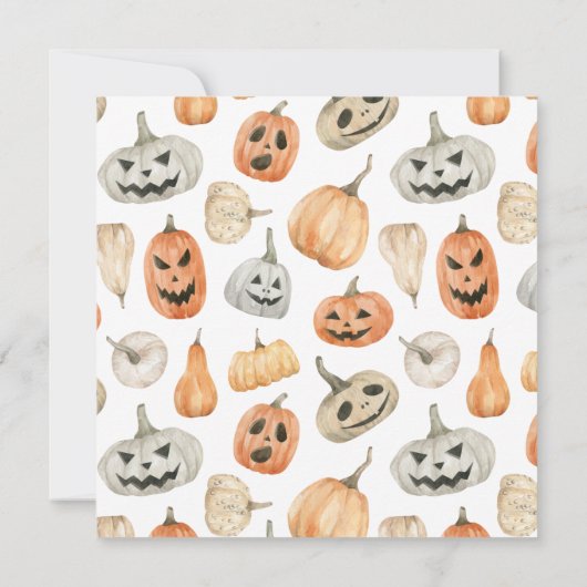 Halloween-Parade Einladung (Rückseite)