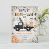 Halloween-Parade Einladung (Stehend Vorderseite)