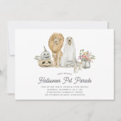 Halloween-Parade Einladung (Vorderseite)