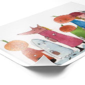 Halloween Parade Fotodruck (Ecke)