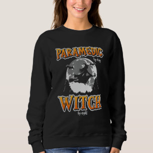 Halloween Paramedic Witch Funny Niedliche EMT Ambu Sweatshirt