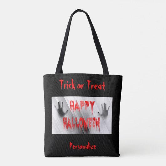 Halloween Paranormal Trick oder Treat Candy Wieder Tasche (Rückseite)