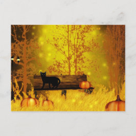 Halloween Park Postkarte