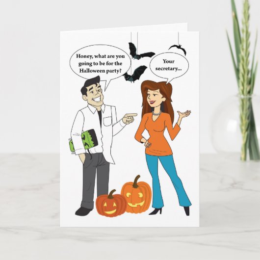 Halloween-Party #153 Karte (Vorderseite)