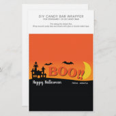 Halloween-Party 1,55 oz Candy Bar Wrapper (Vorne/Hinten)