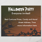 HALLOWEEN-PARTY 2 FLYER (Hinten)