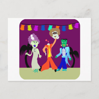 Halloween-Party 2! Postkarte