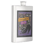 Halloween Party and Black Cat Flachmann (Rechts)