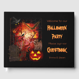 Halloween-Party (anpassbar) Gästebuch
