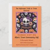 Halloween-Party anpassen Einladung (Vorderseite)