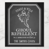 Halloween-Party Apothekartrank Weinetikett (Einzelnes Label)