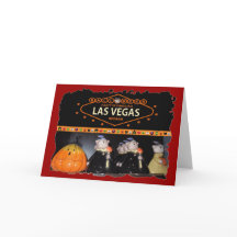 Halloween-Party auf der Las Vegas Card