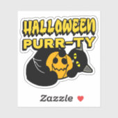 Halloween-Party Aufkleber (Blatt)