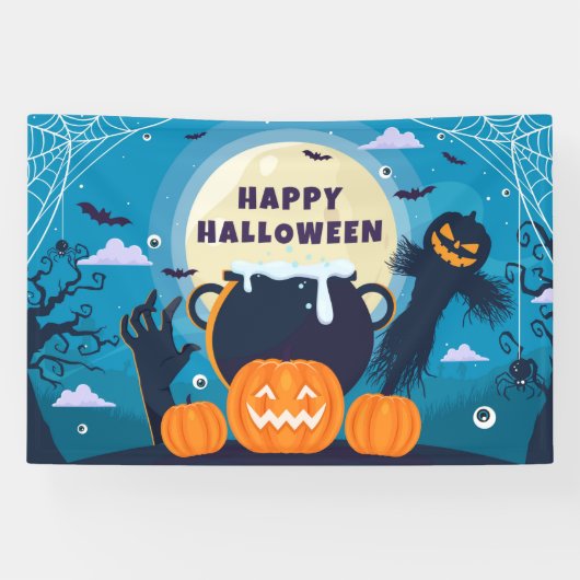 Halloween-Party-Banner Banner (Horizontal)
