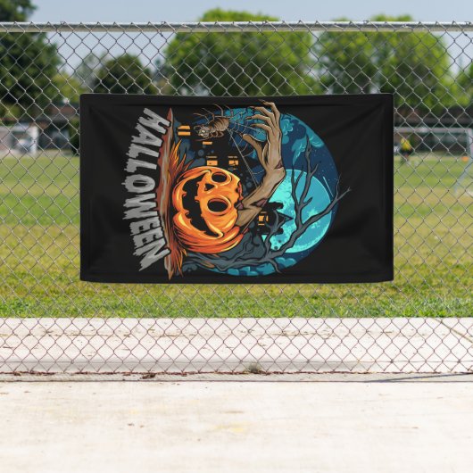 Halloween-Party-Banner Banner (Insitu)