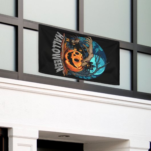 Halloween-Party-Banner Banner (Äußeres Gebäude)