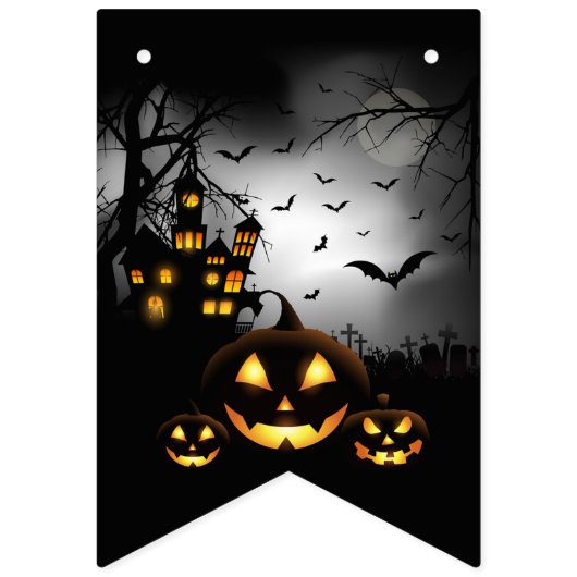 Halloween-Party Banner Flags (Zweite Fahne)