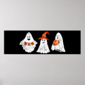 Halloween-Party-Banner, Halloween-Party-Wohngestal Poster (Vorne)