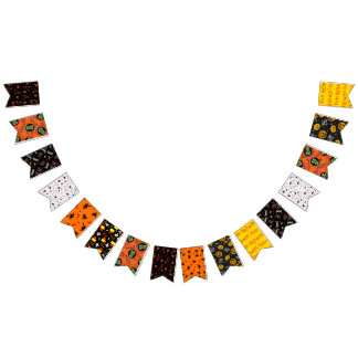 Halloween-Party-Banner Wimpelkette