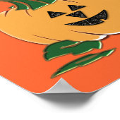 Halloween-Party Banners Poster (Ecke)