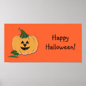 Halloween-Party Banners Poster (Vorne)
