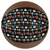 Halloween-Party Basketball (Vorderseite)