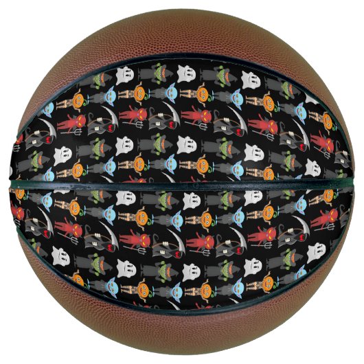 Halloween-Party Basketball (Vorderseite)