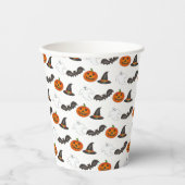 Halloween-Party Bat Pumpkin Hexenmeister Ghost Pappbecher (Vorderseite)