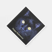 Halloween-Party Beängstigend Black Cat Horror Nigh Serviette (Ecke)