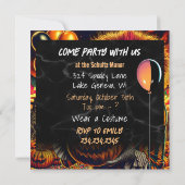 Halloween-Party | Beängstigend Clown Themed (Rückseite)