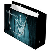 Halloween-Party Beängstigend Ghost Dark Blue Night