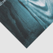 Halloween-Party Beängstigend Ghost Dark Blue Night Seidenpapier (Ausschnitt)