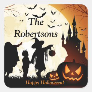 Halloween-Party bevorzugt Candy Bag Aufkleber