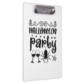 Halloween-Party Birthday Klemmbrett (Rechts)