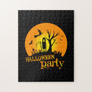 Halloween-Party Birthday Puzzle