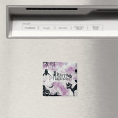 Halloween-Party Black Cat Evil Pumpkins Beängstige Magnet (In Situ (Geschirrspüler))