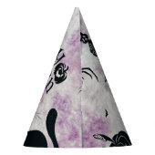 Halloween-Party Black Cat Evil Pumpkins Beängstige Partyhütchen (Rückseite)