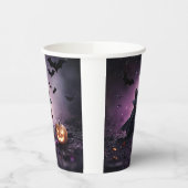 Halloween-Party Black Cat Vampire Niedlich Pappbecher (Links)