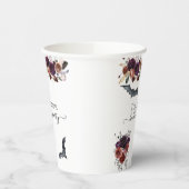 Halloween Party Blumenbäume Blume Pappbecher (Links)