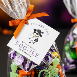 Halloween Party Boujee Ghost Geschenkanhänger