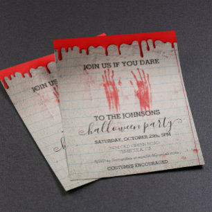 Halloween-Party Budget Beängstigend Bloody Hands